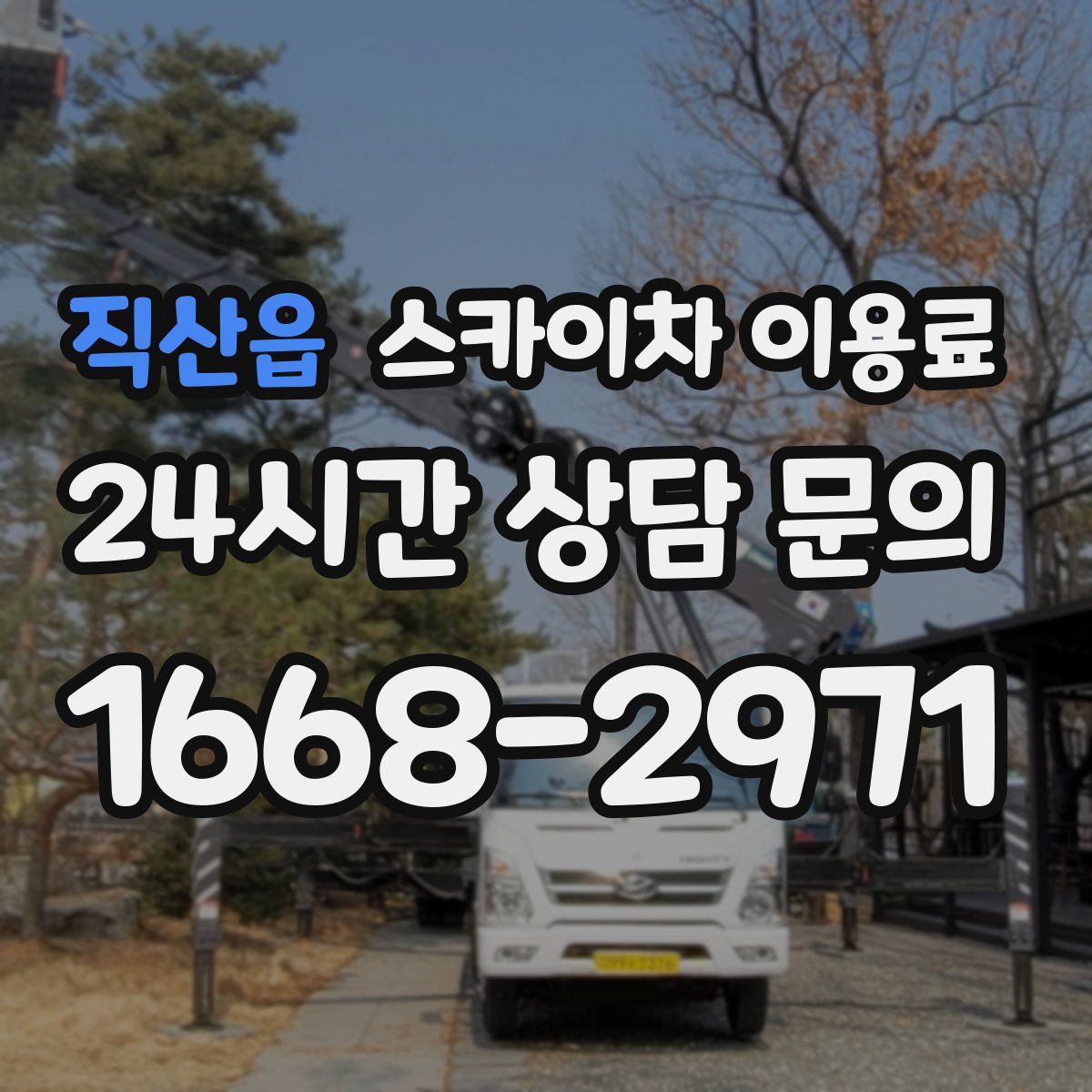 직산읍 스카이차 이용료