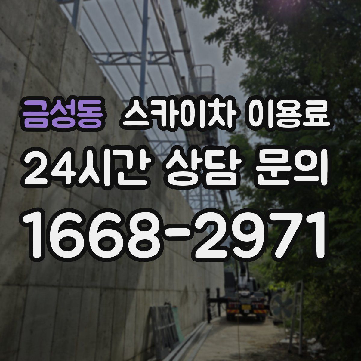 금성동 스카이차 이용료