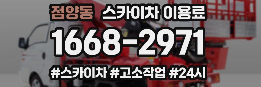 점양동 스카이차 이용료