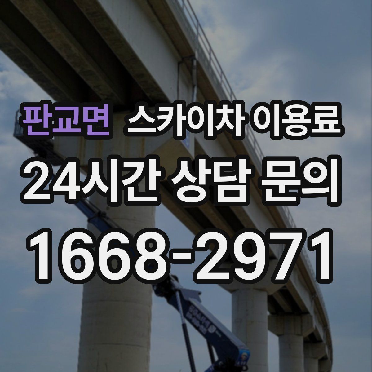 판교면 스카이차 이용료
