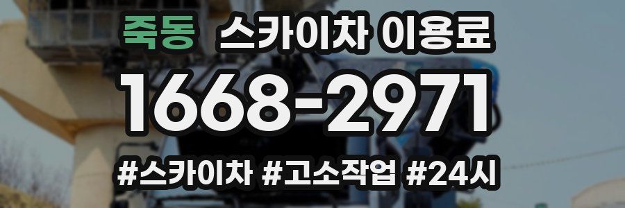 죽동 스카이차 이용료