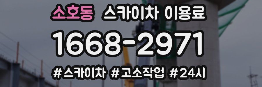 소호동 스카이차 이용료