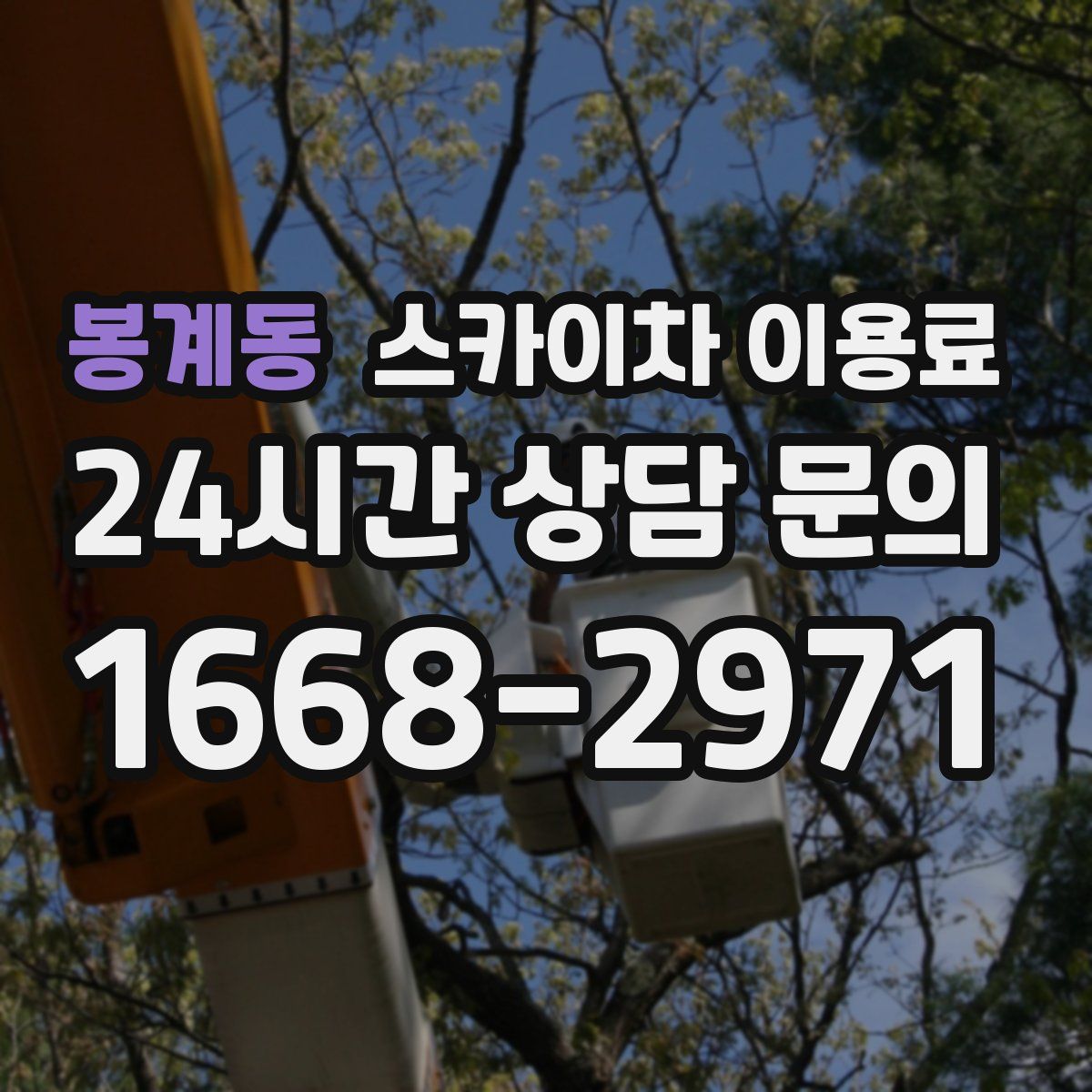 봉계동 스카이차 이용료