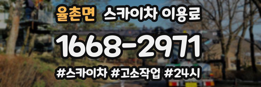 율촌면 스카이차 이용료
