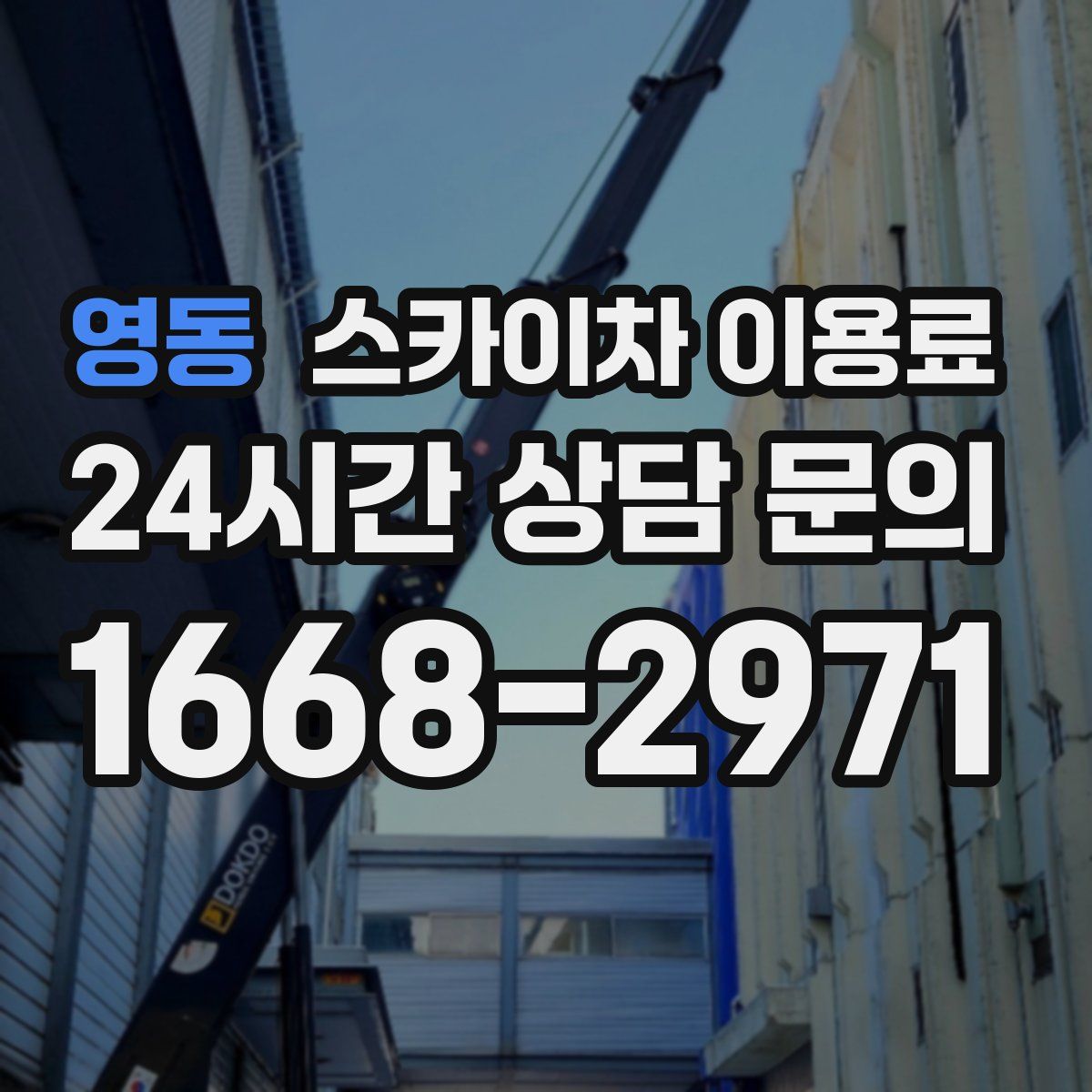 영동 스카이차 이용료