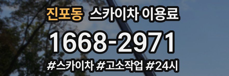 진포동 스카이차 이용료