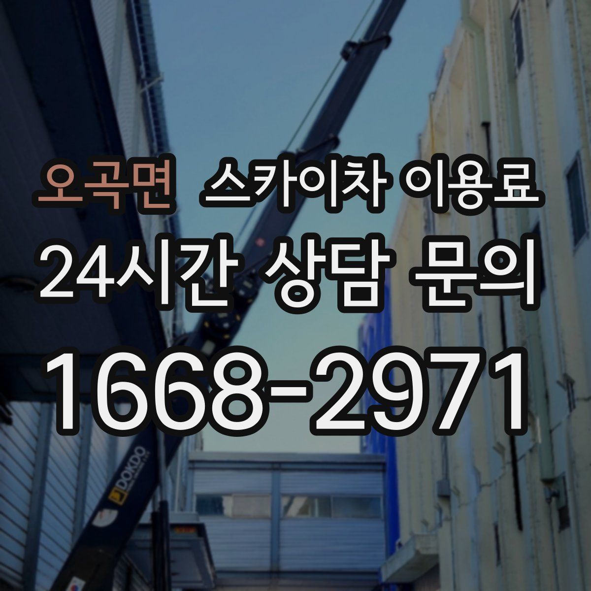 오곡면 스카이차 이용료