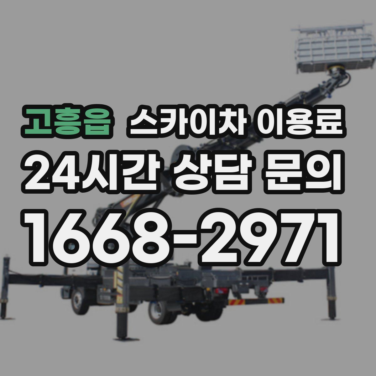 고흥읍 스카이차 이용료
