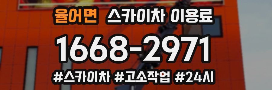 율어면 스카이차 이용료