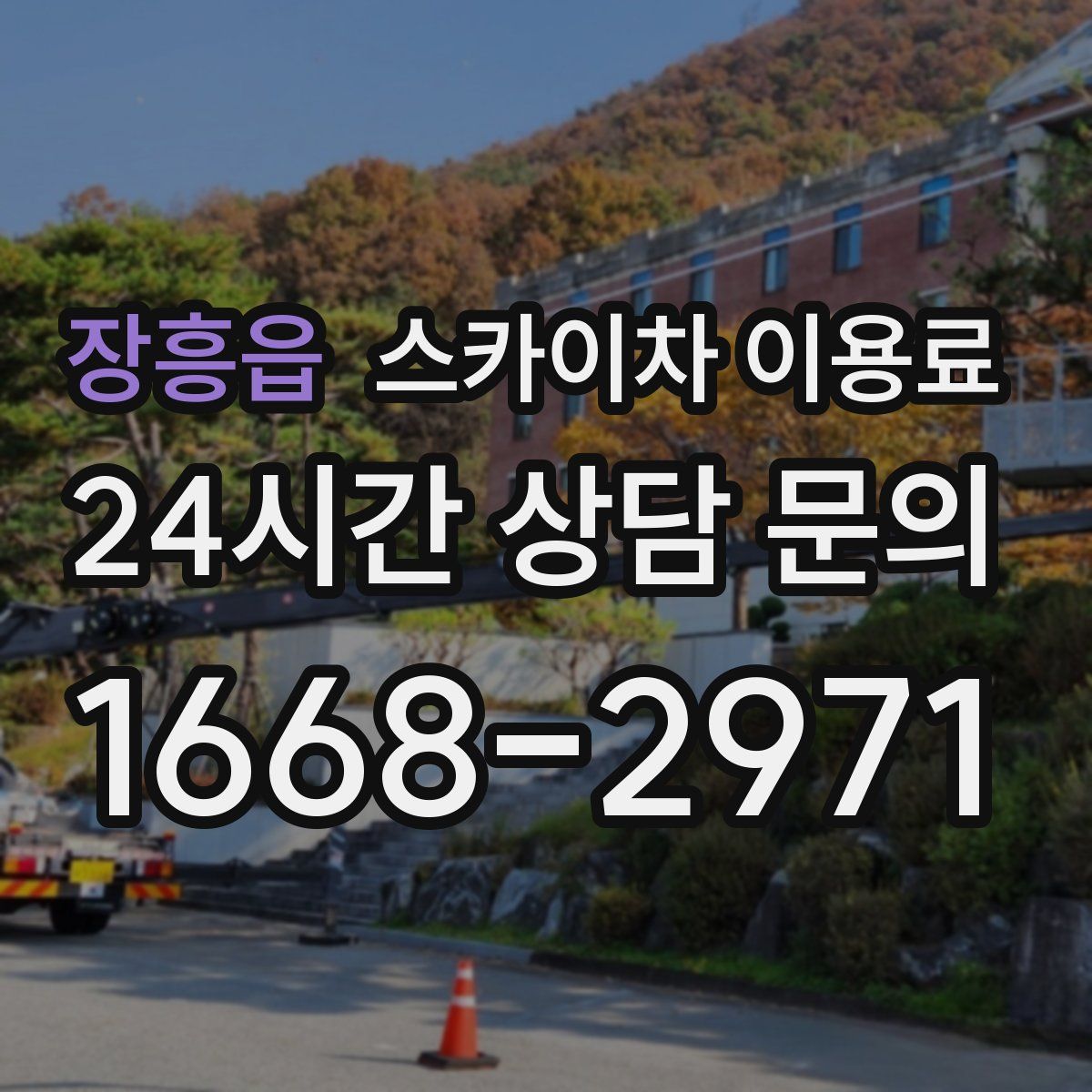 장흥읍 스카이차 이용료