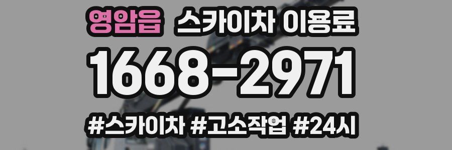 영암읍 스카이차 이용료