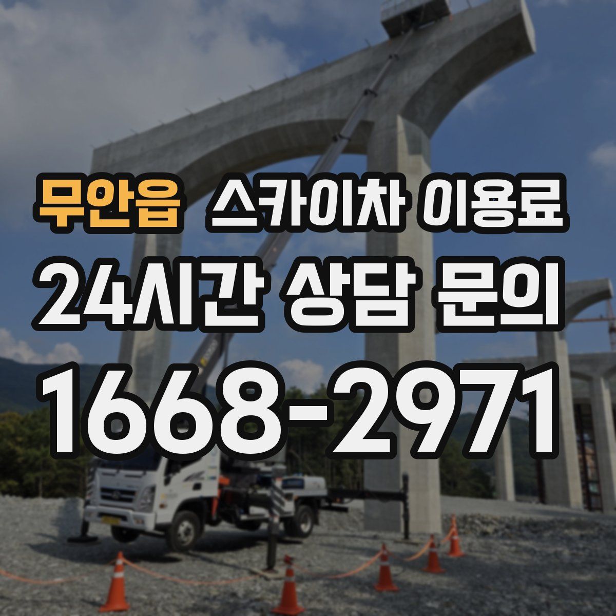 무안읍 스카이차 이용료