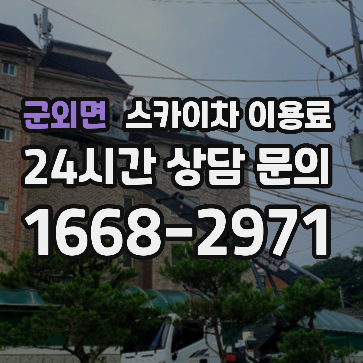 군외면 스카이차 이용료