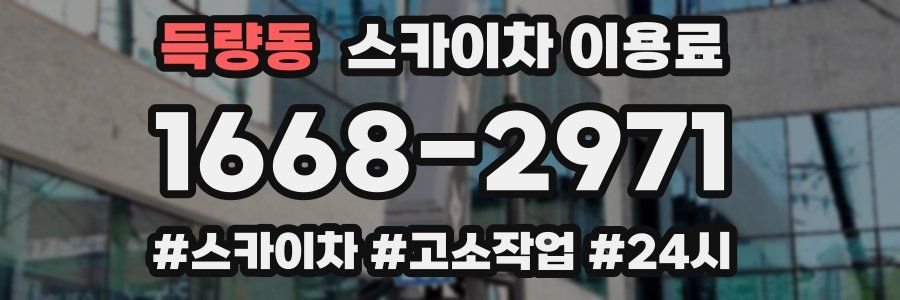 득량동 스카이차 이용료