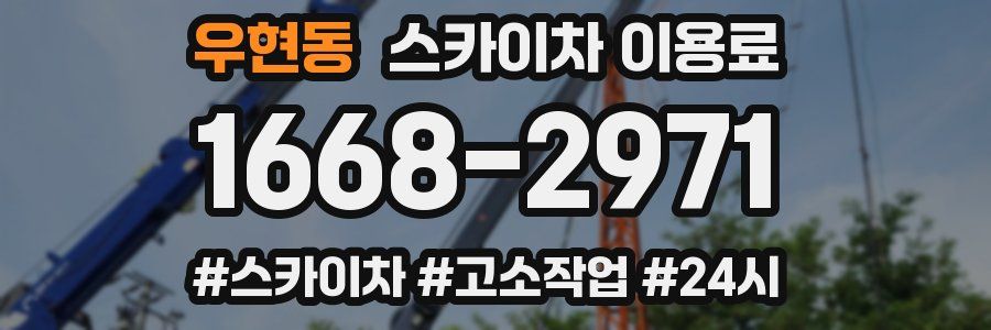 우현동 스카이차 이용료