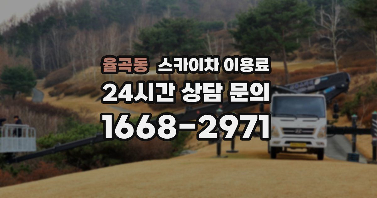 율곡동 스카이차 이용료