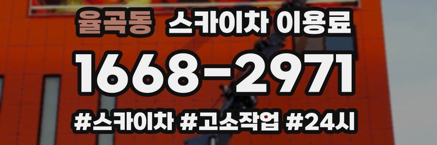율곡동 스카이차 이용료