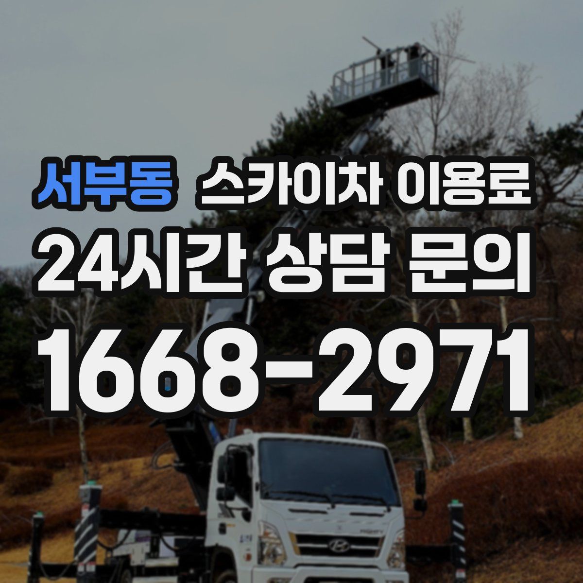 서부동 스카이차 이용료