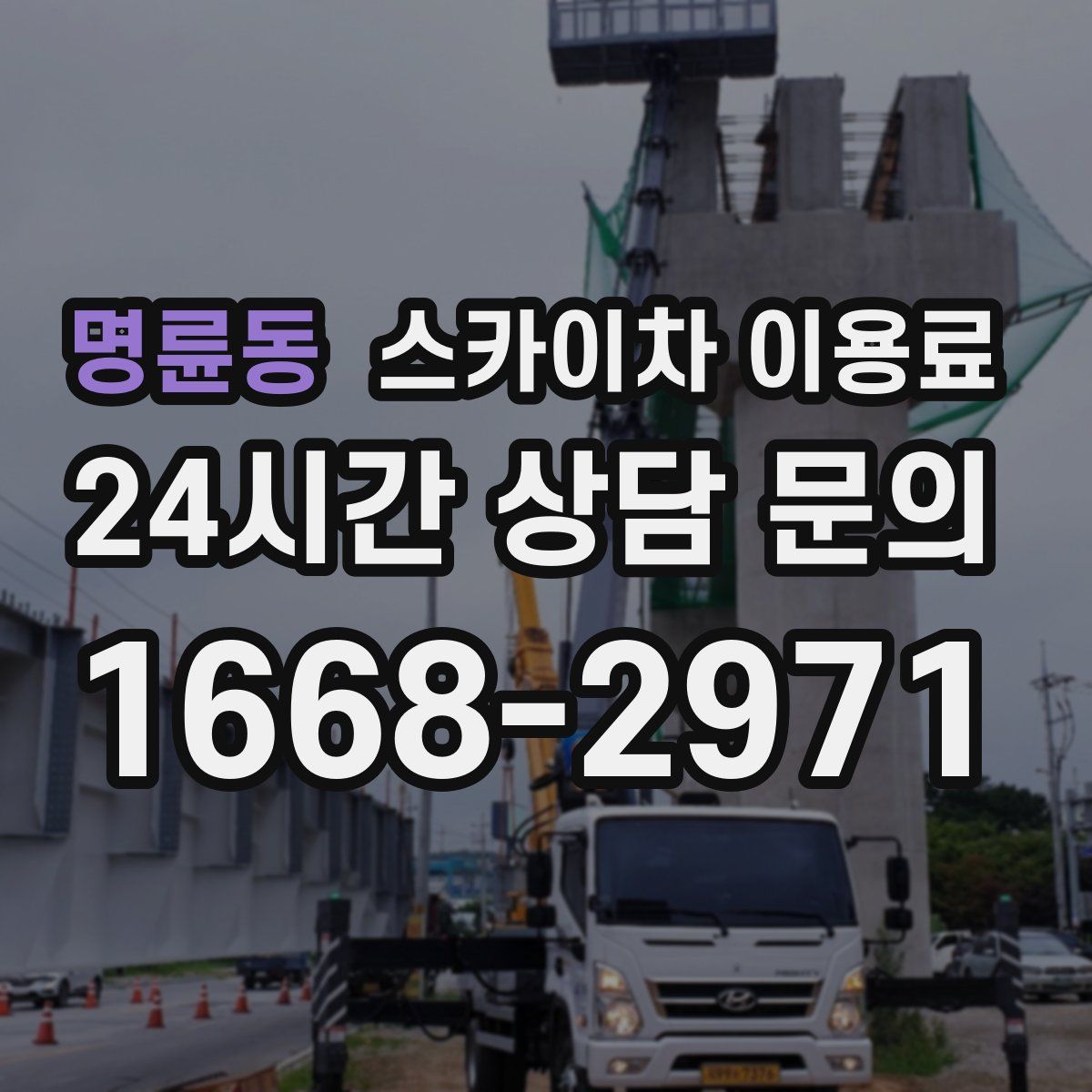 명륜동 스카이차 이용료