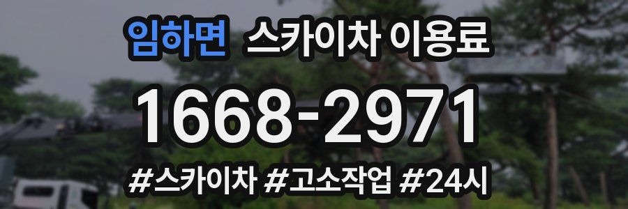 임하면 스카이차 이용료