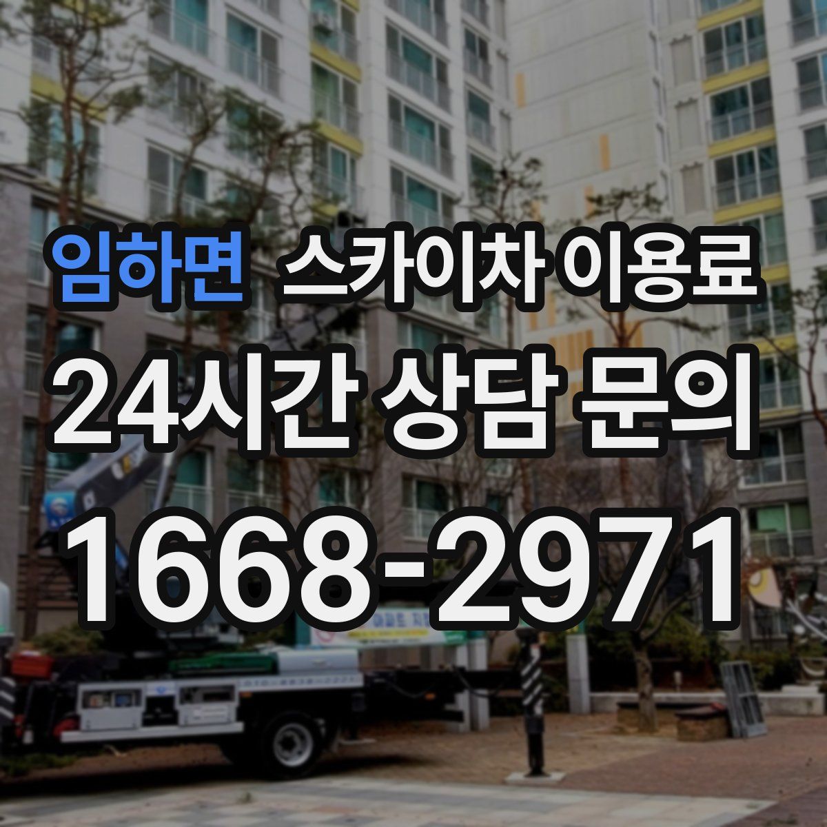 임하면 스카이차 이용료