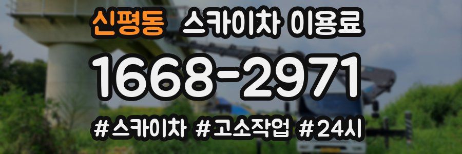 신평동 스카이차 이용료