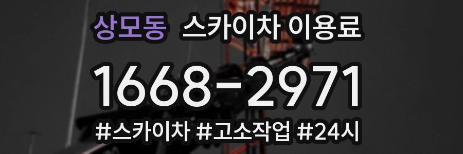 상모동 스카이차 이용료