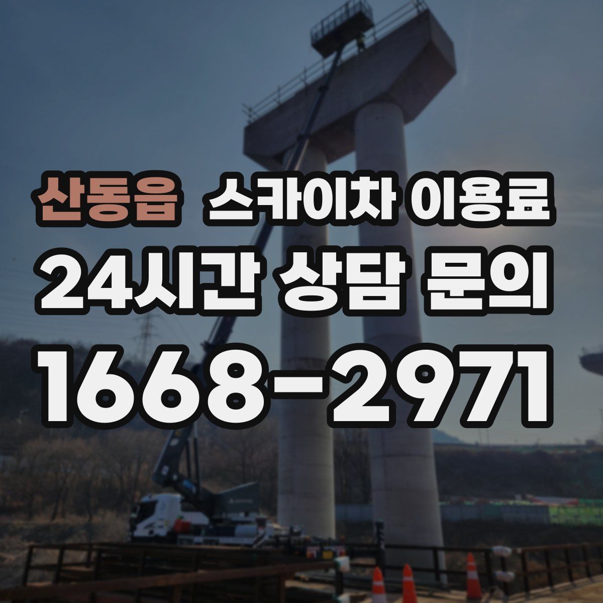 산동읍 스카이차 이용료