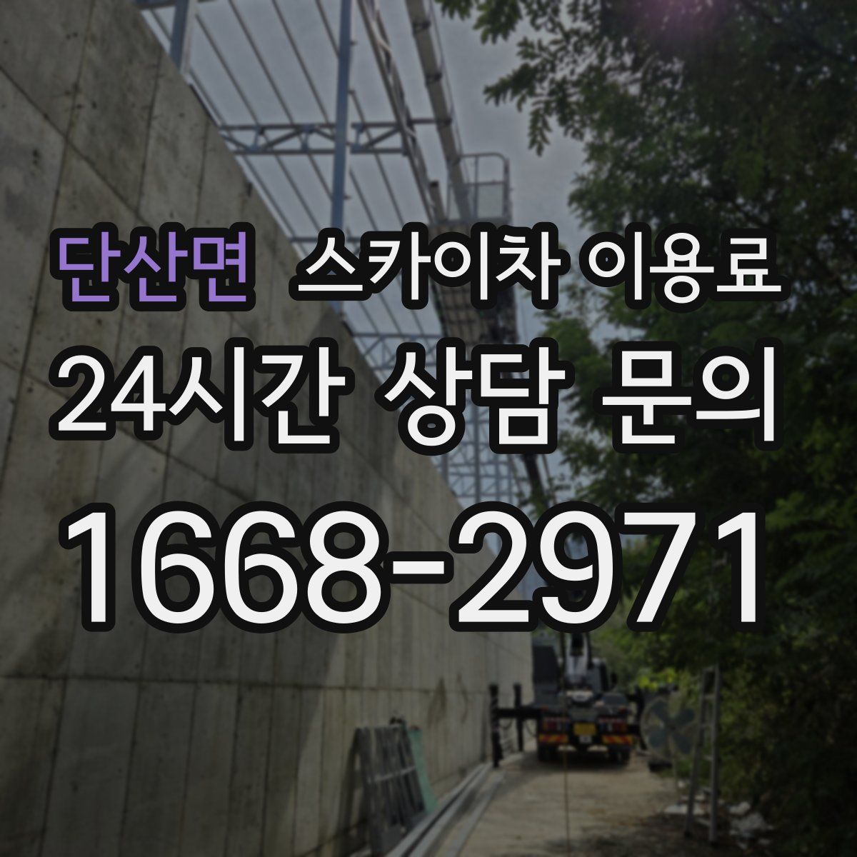 단산면 스카이차 이용료