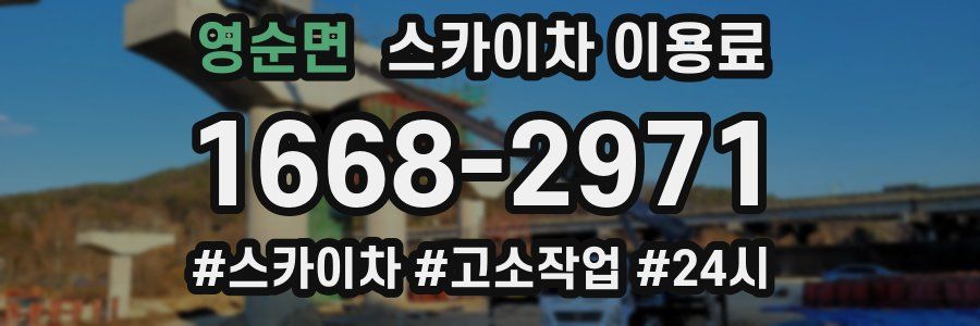 영순면 스카이차 이용료
