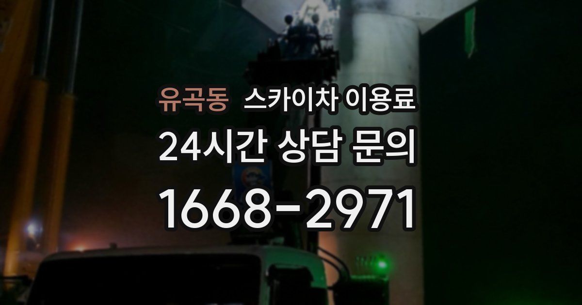 유곡동 스카이차 이용료