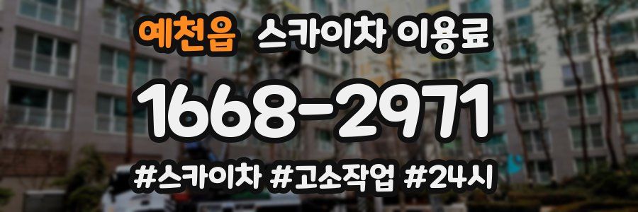 예천읍 스카이차 이용료