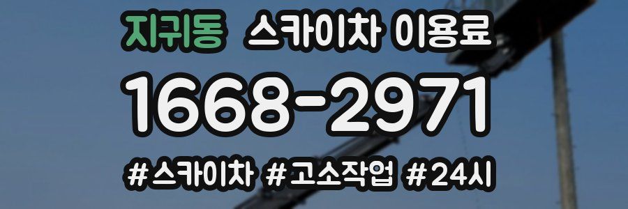 지귀동 스카이차 이용료