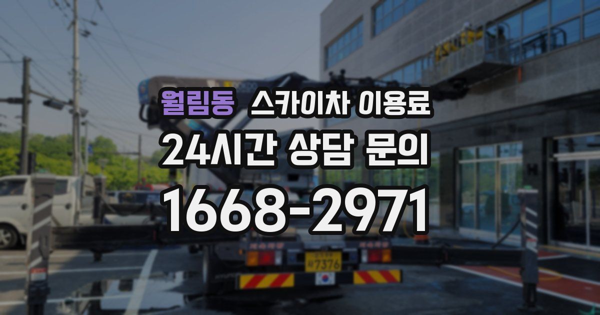 월림동 스카이차 이용료