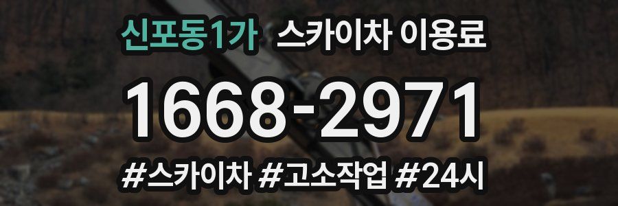신포동1가 스카이차 이용료