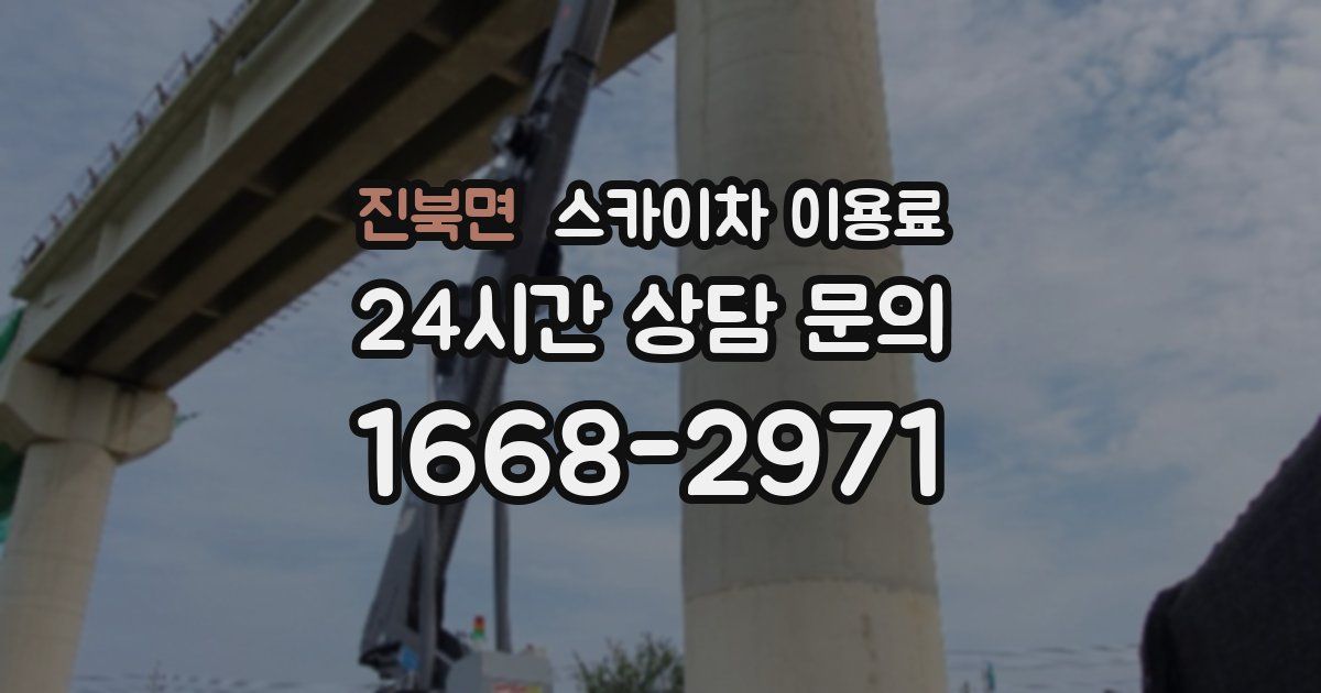진북면 스카이차 이용료