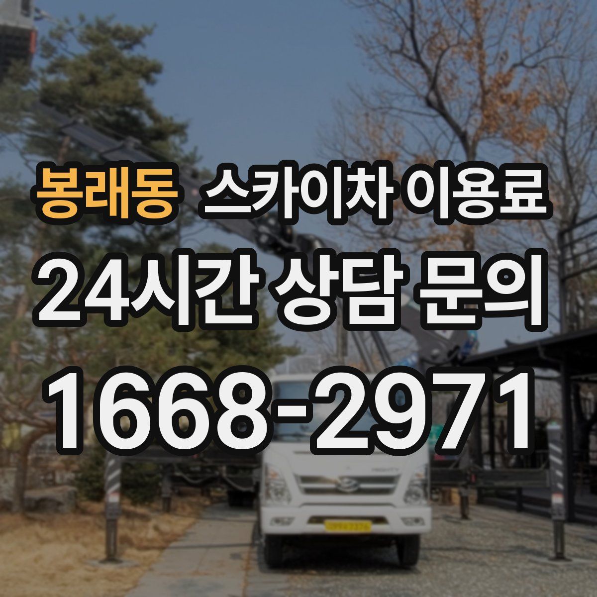 봉래동 스카이차 이용료