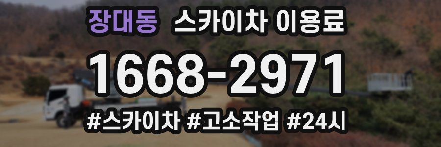 장대동 스카이차 이용료