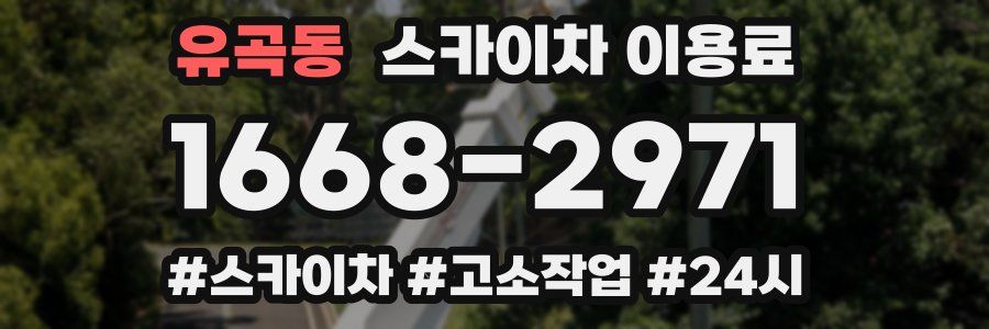 유곡동 스카이차 이용료