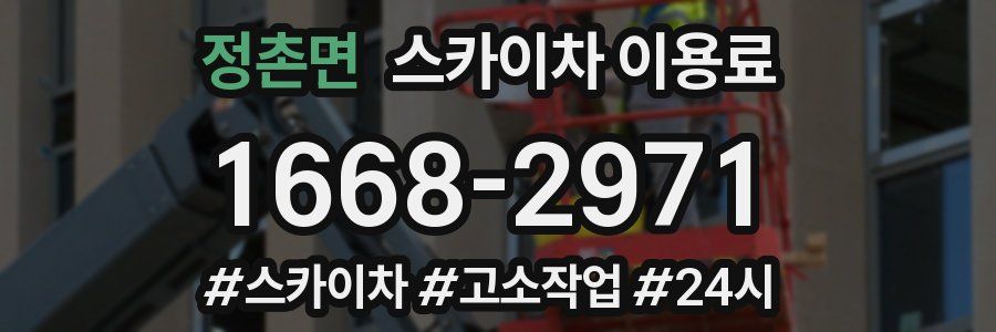 정촌면 스카이차 이용료