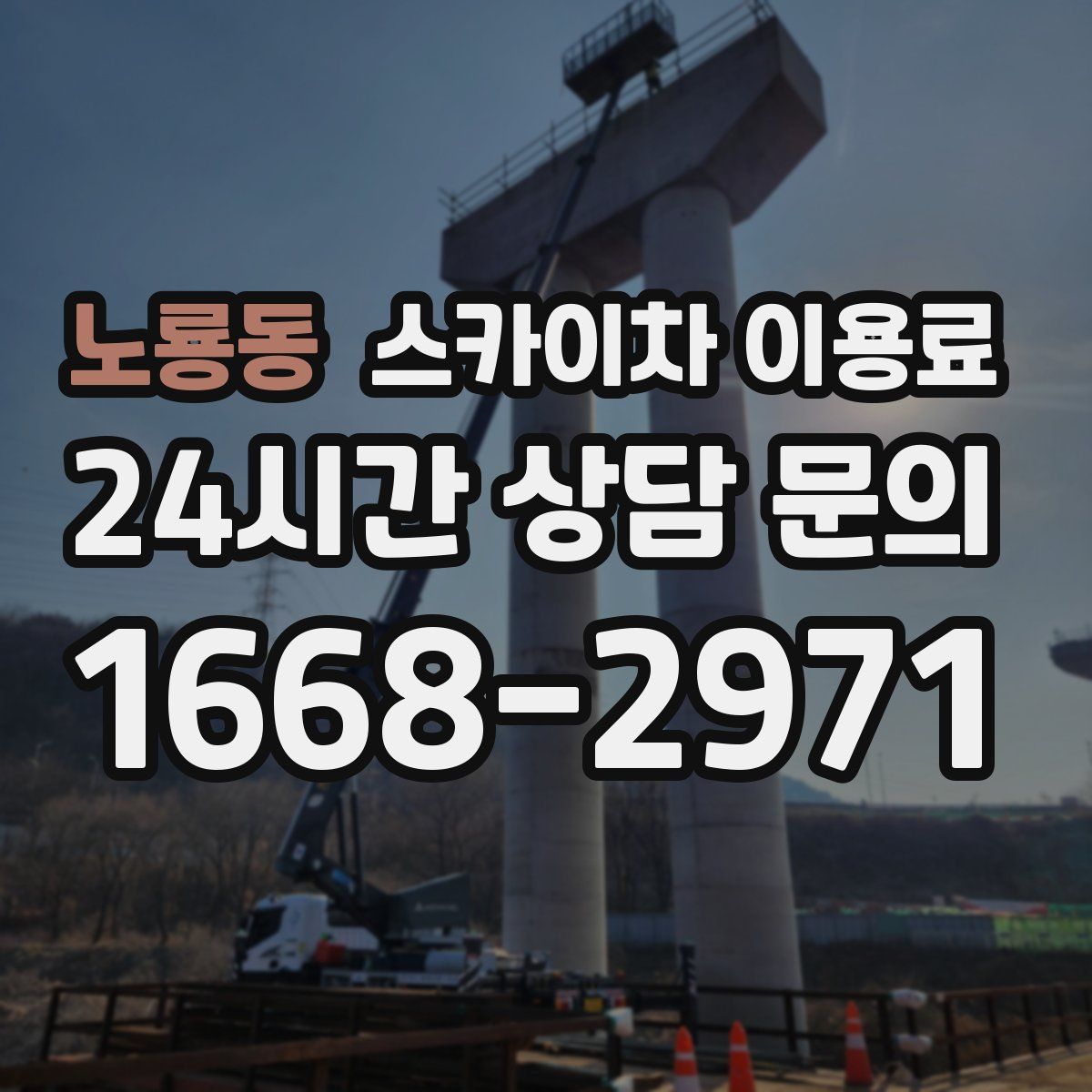 노룡동 스카이차 이용료