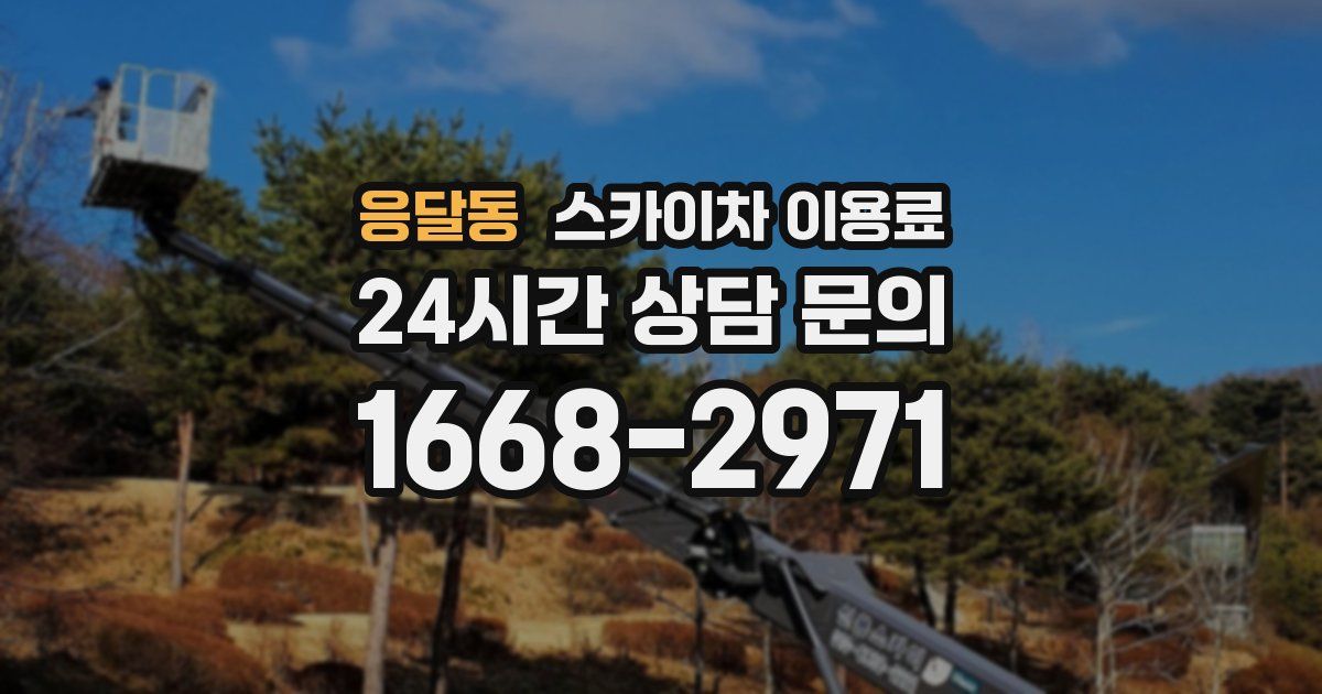 응달동 스카이차 이용료