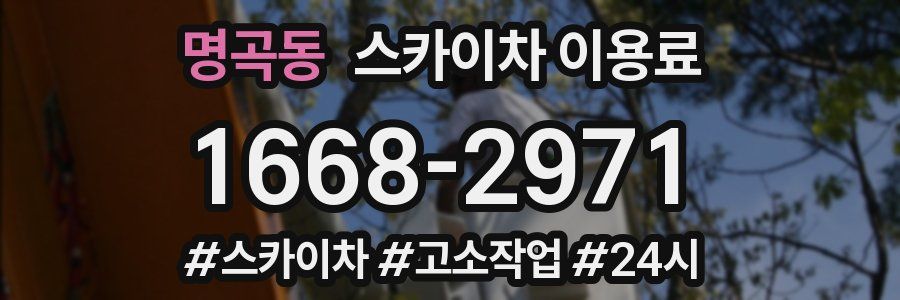 명곡동 스카이차 이용료