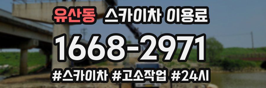 유산동 스카이차 이용료