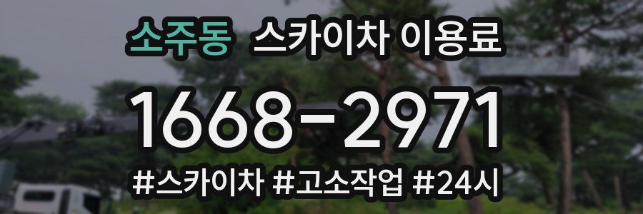 소주동 스카이차 이용료