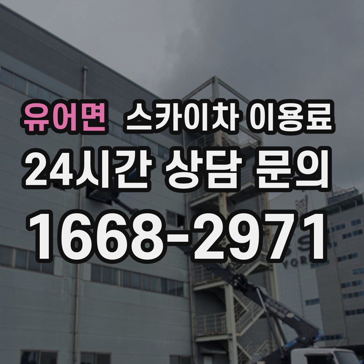 유어면 스카이차 이용료