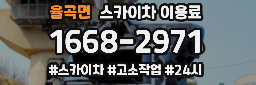 율곡면 스카이차 이용료