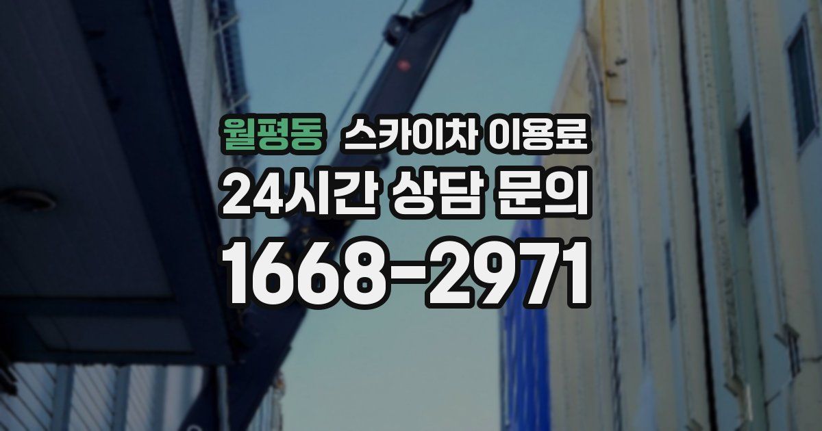 월평동 스카이차 이용료