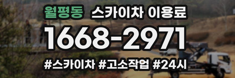 월평동 스카이차 이용료
