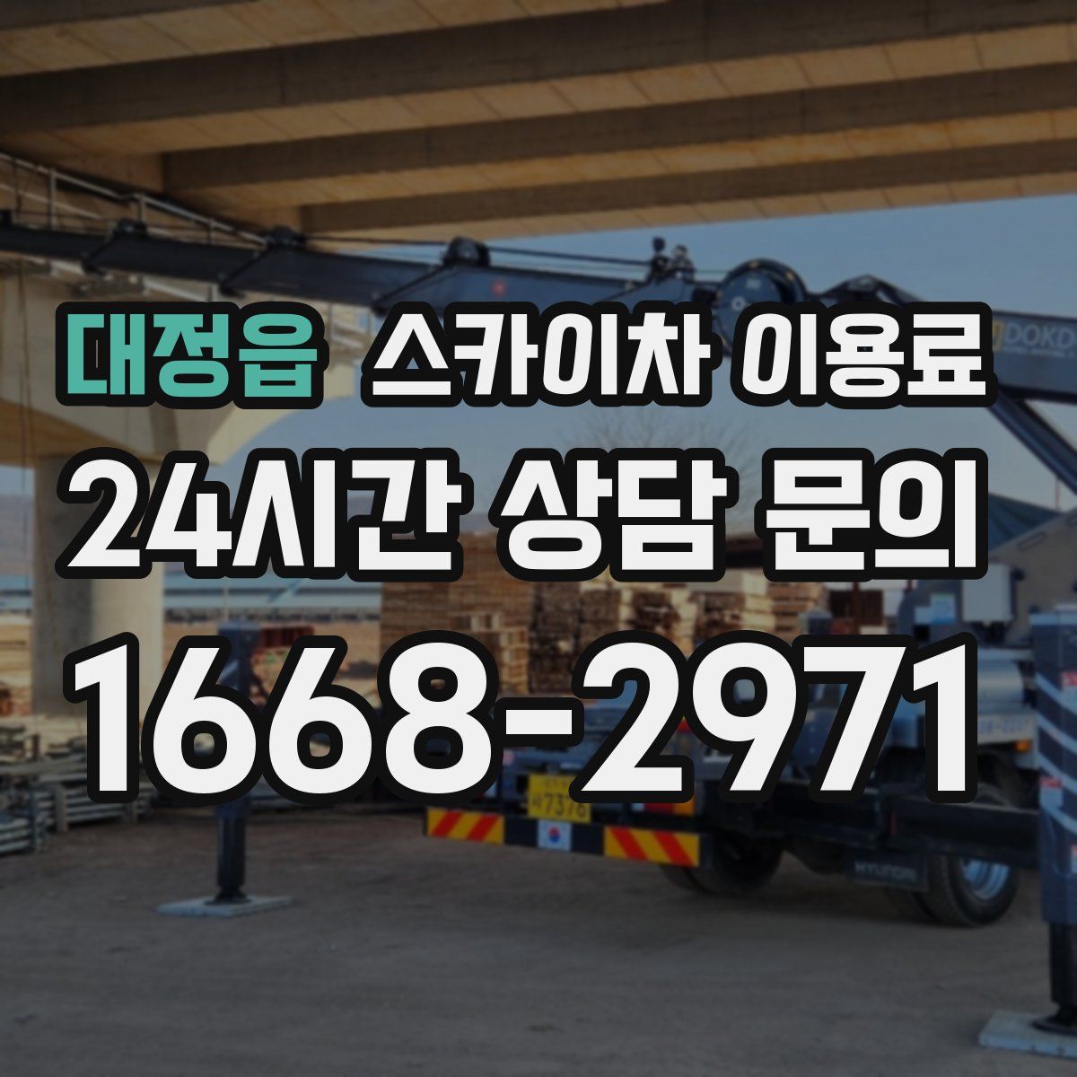 대정읍 스카이차 이용료
